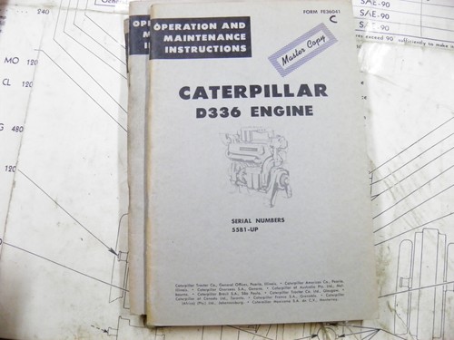 Cat caterpillar d336 engine - caterpillar,