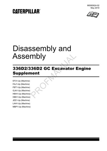 Caterpillar 336d2 - 336d2-336d2, gc